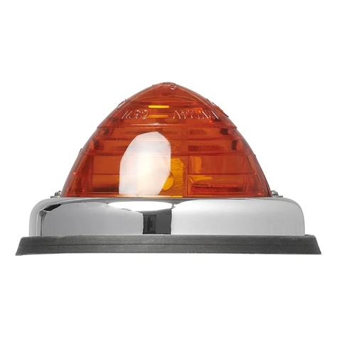 ProPlus Seitenmarkierungsleuchte orange Ø70mm – Ideal für Anhänger und Wohnwagen