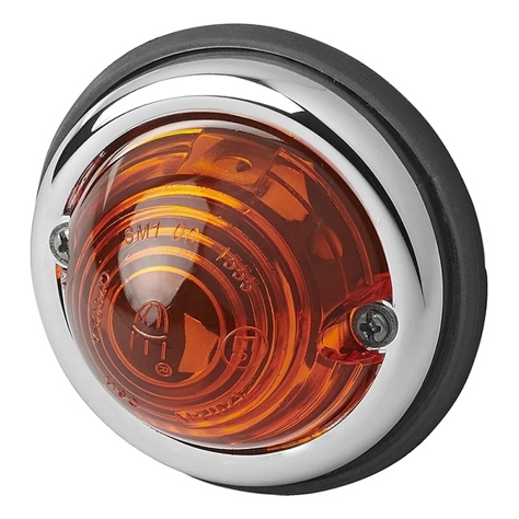 ProPlus Seitenmarkierungsleuchte orange Ø70mm – Ideal für Anhänger und Wohnwagen